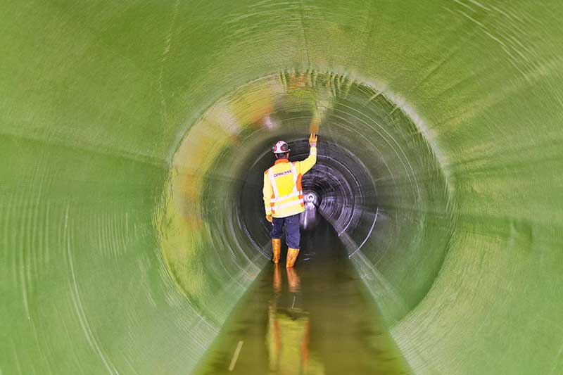 宁河管道机器人检测