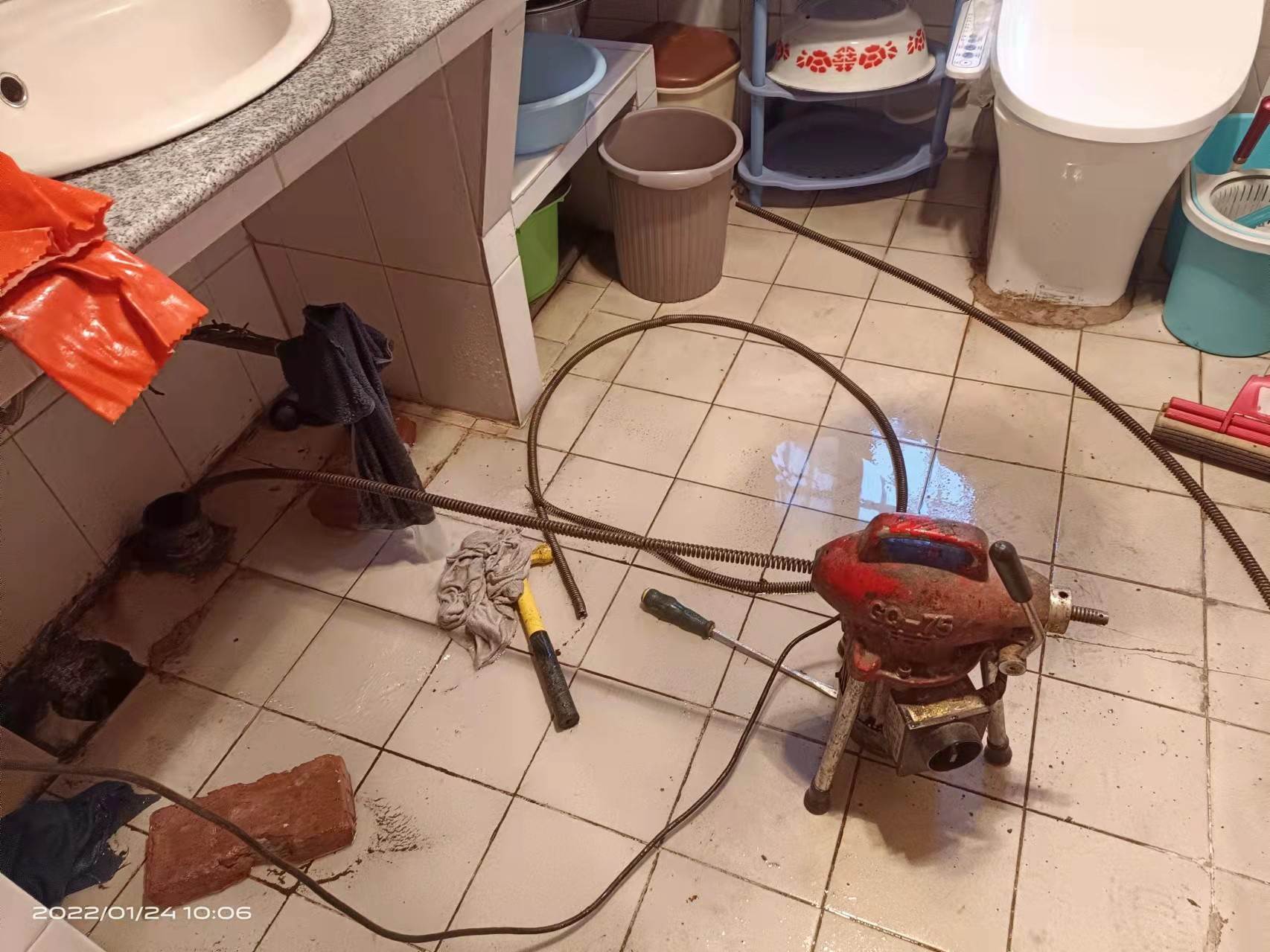 宁河疏通厨房下水道，地漏疏通